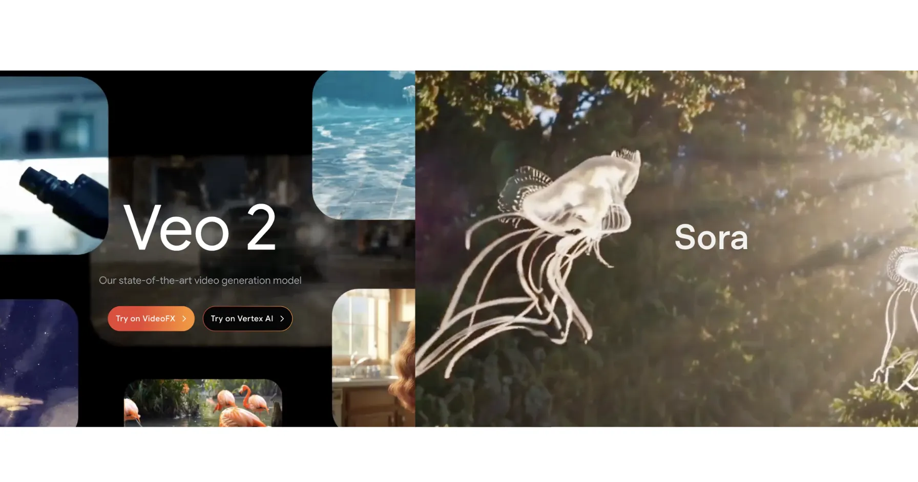 Sora（OpenAI）とVeo(Google)の比較