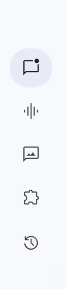 機能選択メニュー