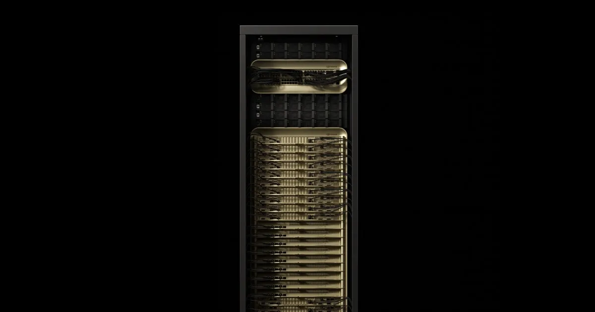 NVIDIA GB200 NVL72ラックスケール構成