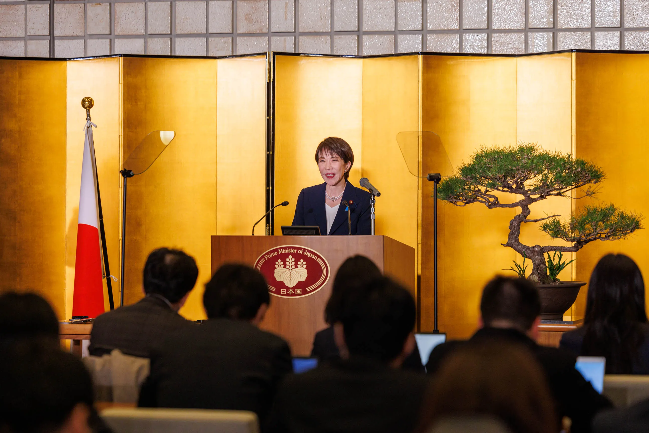 高市首相 年頭記者会見