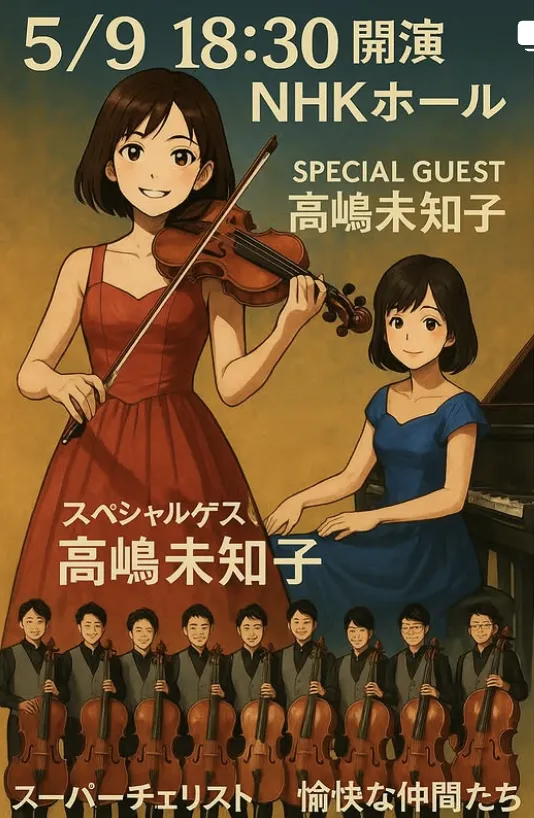 Concert flyer
