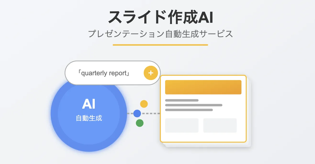 スライド作成AIイメージ