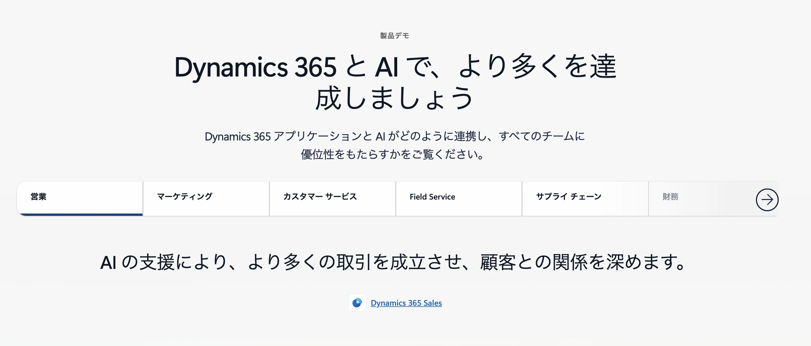 Dynamics 365イメージ