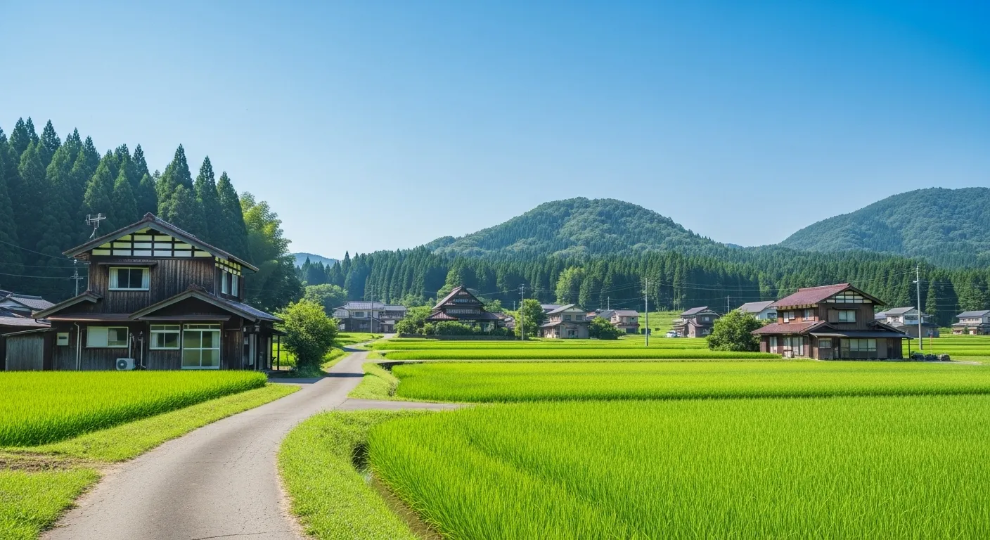 田舎の風景写真