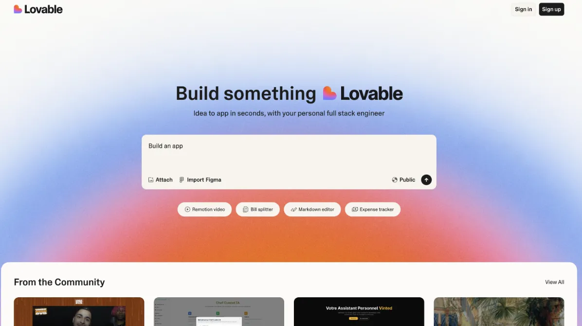 Lovableとは？主要機能や使い方、料金体系をわかりやすく解説！ | AI総合研究所 | AI総合研究所