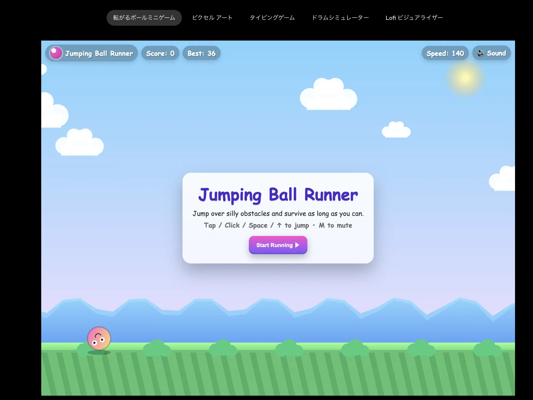 GPT-5が単一プロンプトから生成したアプリの例