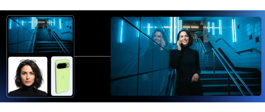 複数の画像を組み合わせて一貫性を持った生成