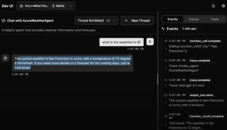チャットUIイメージ