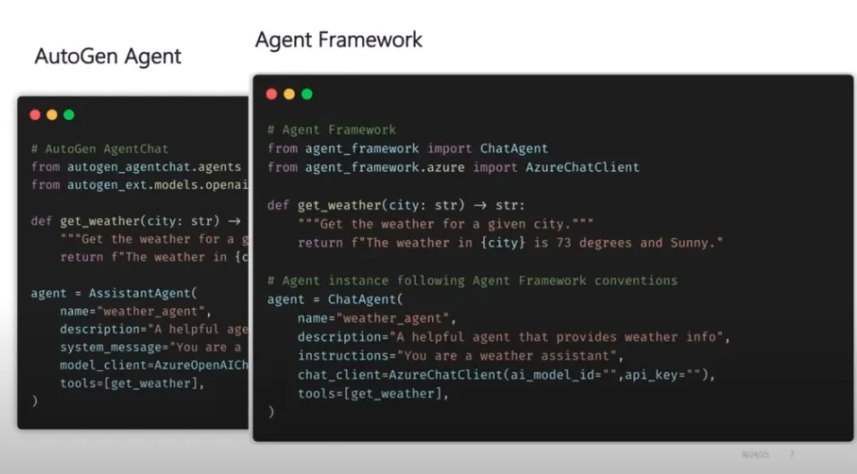 AutoGenからの移行