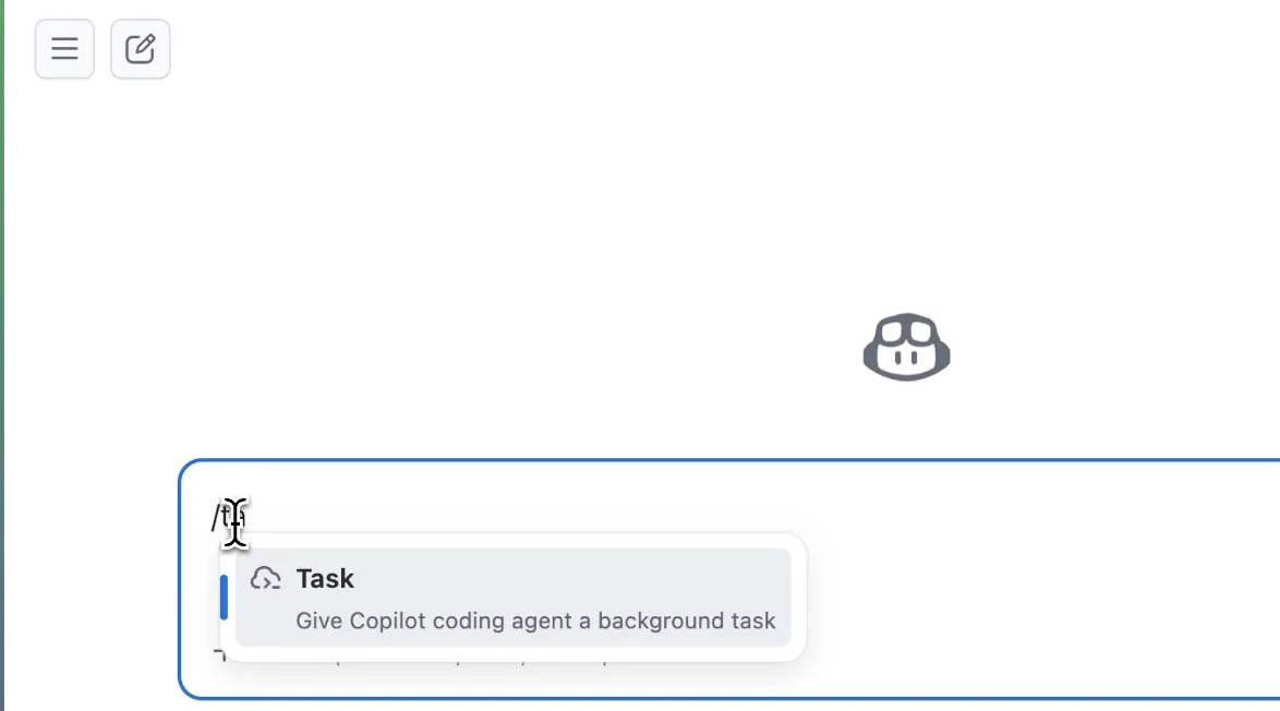 タスクの直接作成