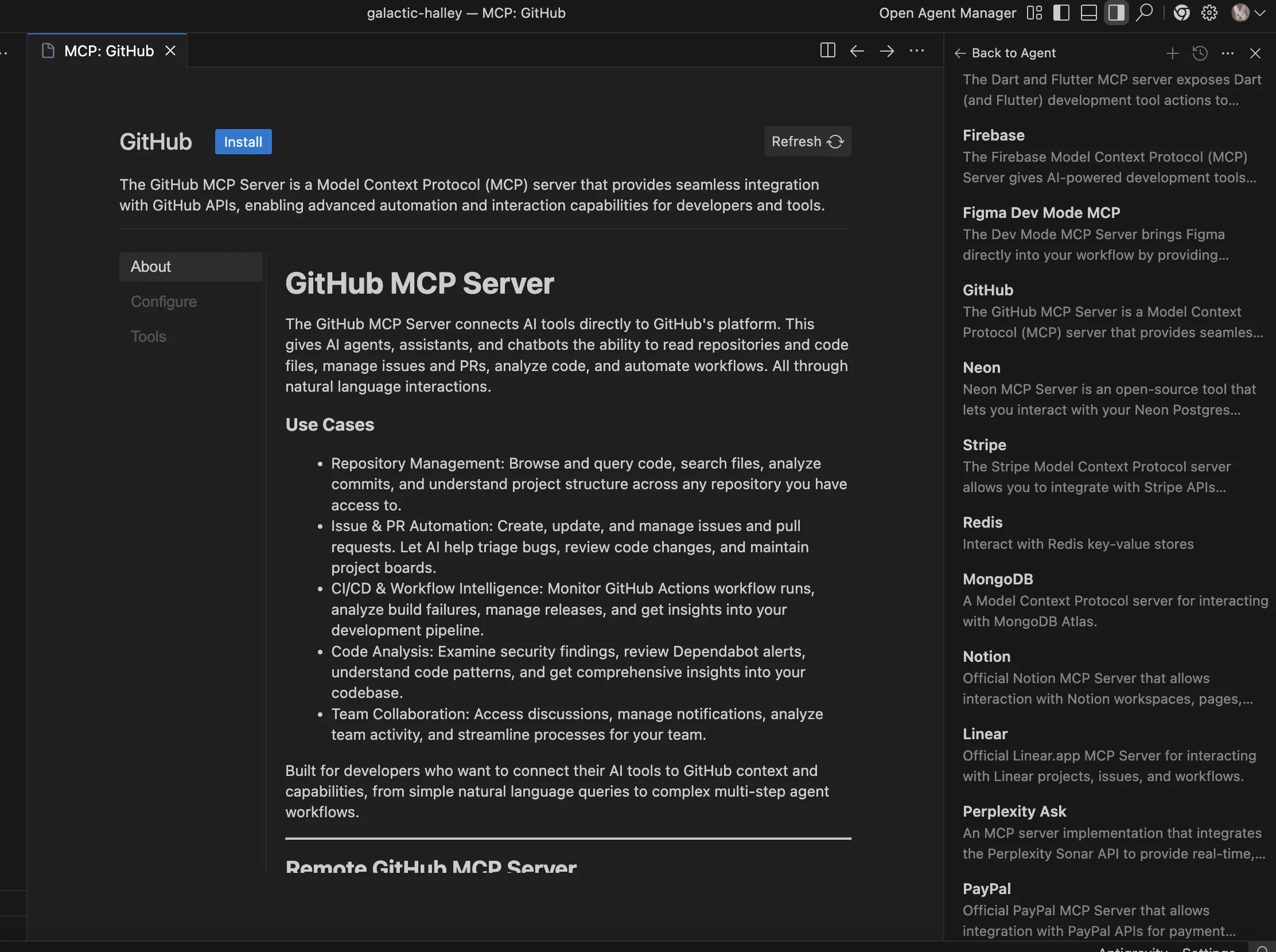 MCPサーバーのインストール