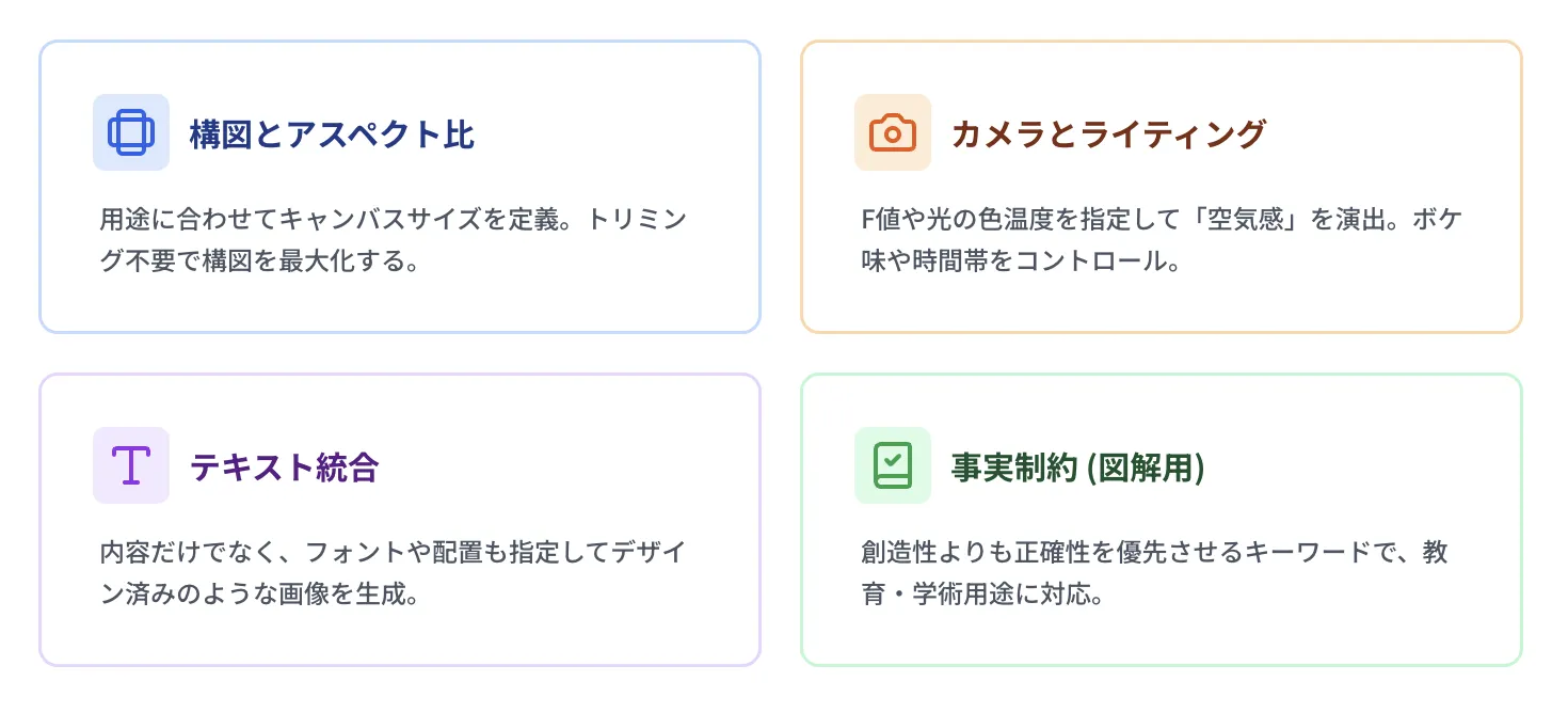 クオリティを高める詳細設定