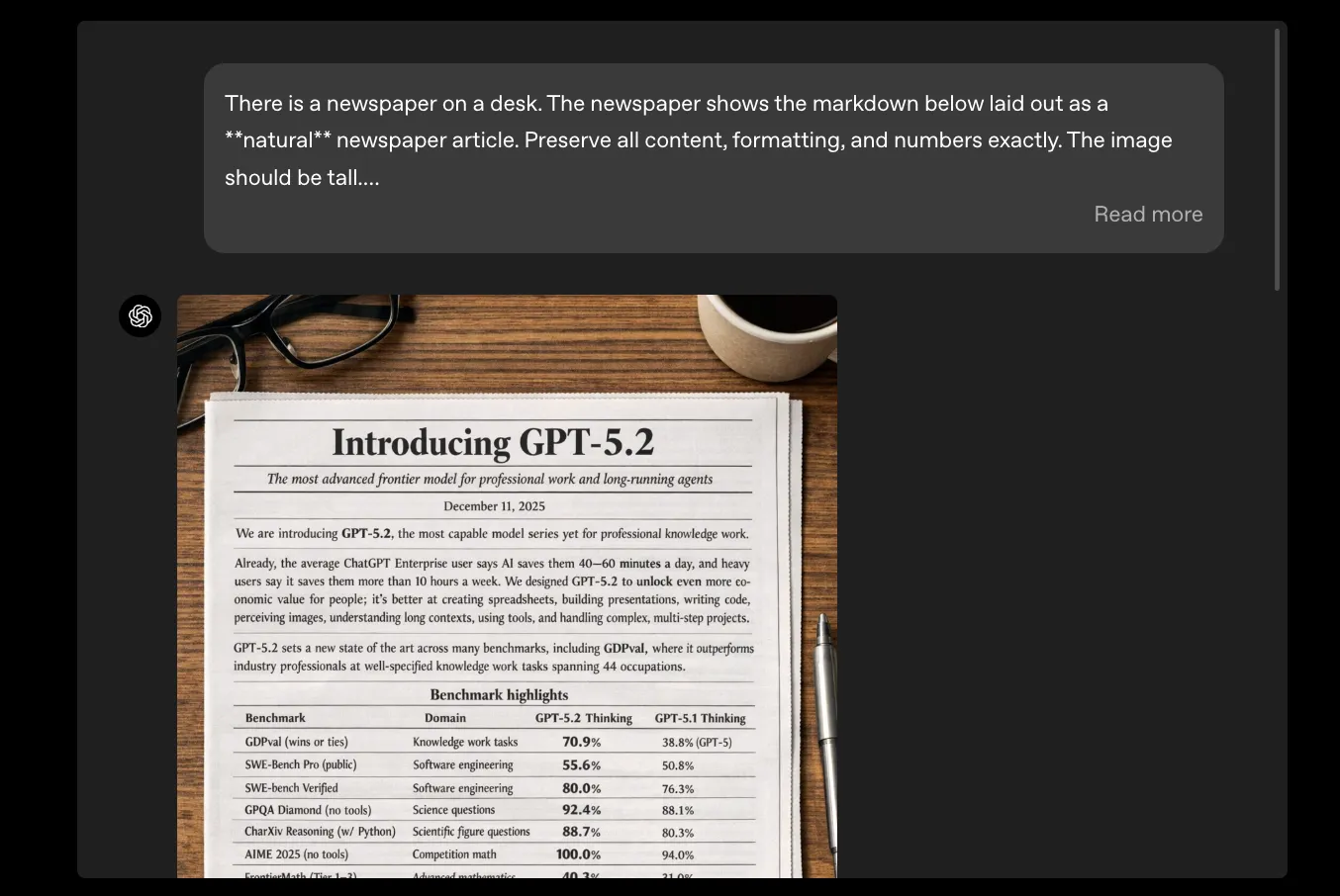 Markdownをそのまま紙面化した新聞レイアウトの例