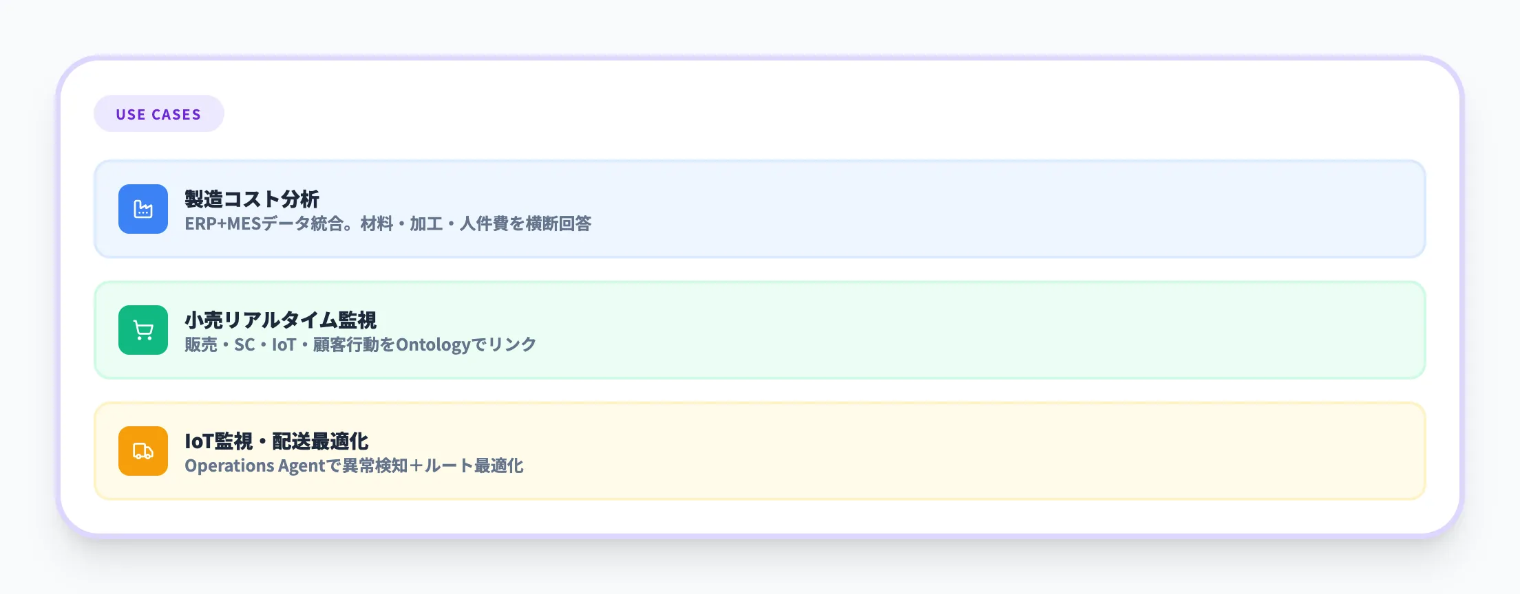 その他のユースケースシナリオ