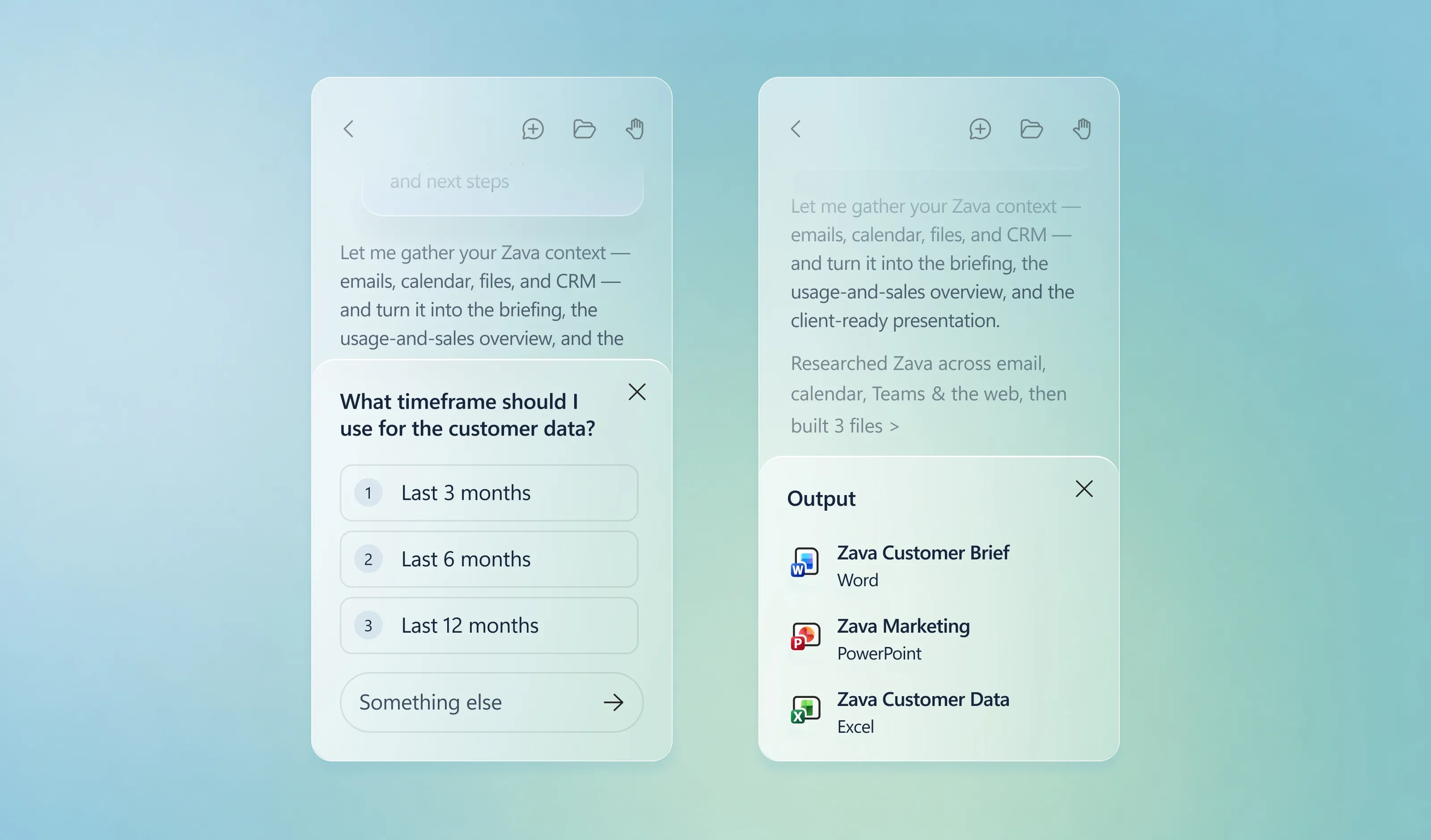 Copilot Coworkのモバイル委任イメージ