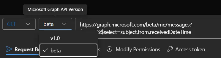 バージョンセレクター