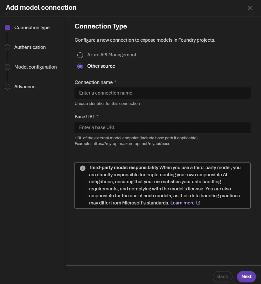 Connection Type: Other source