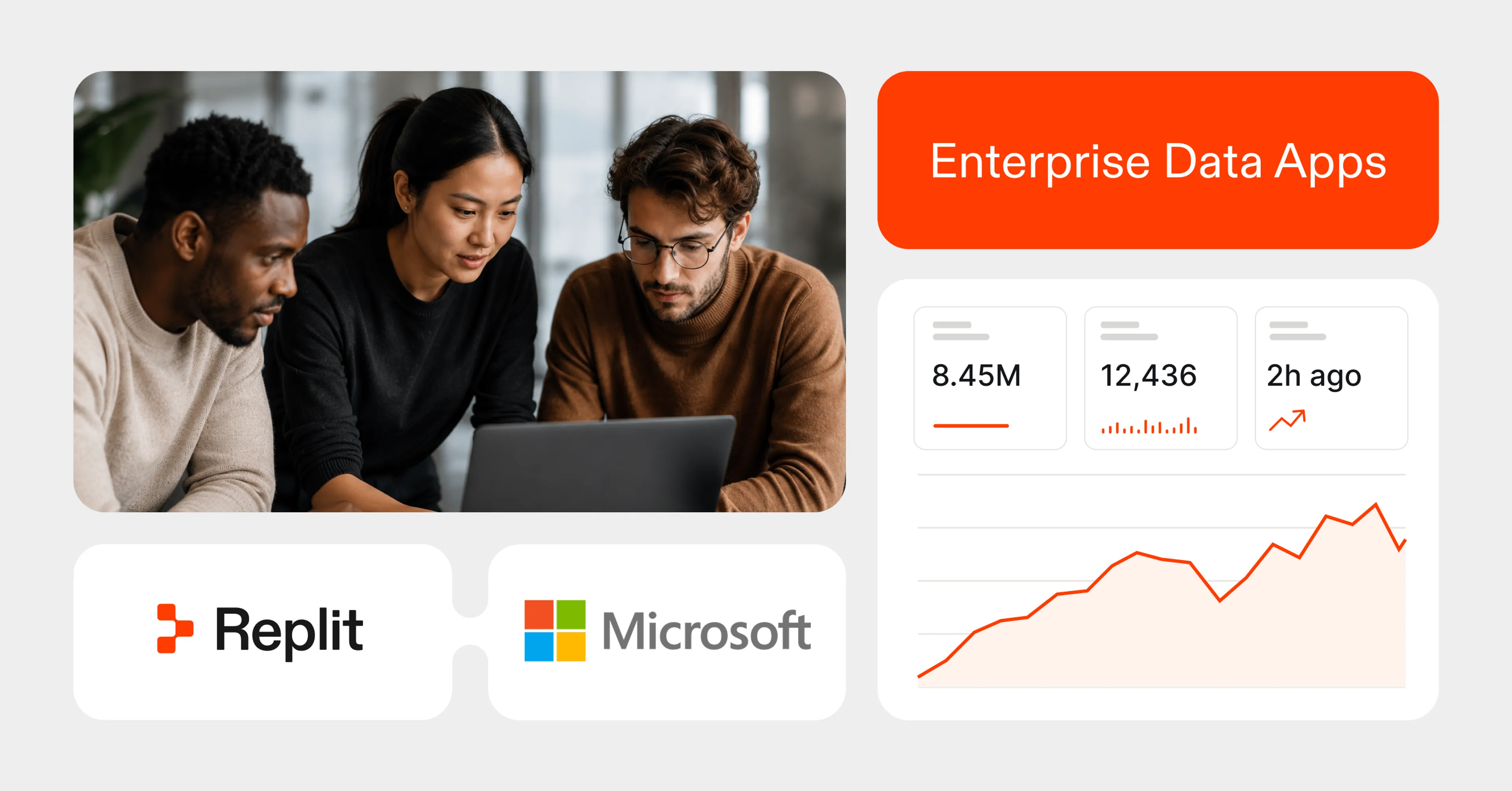 ReplitとMicrosoftが連携してEnterprise Data Appsを構築する公式発表
