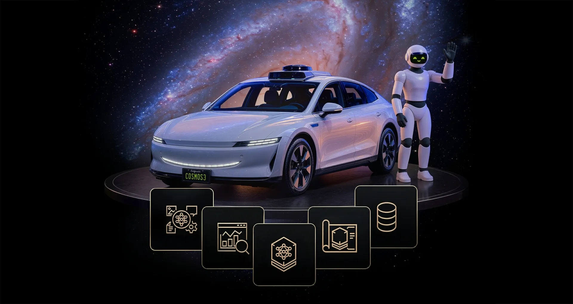 NVIDIA Cosmos 3公式キービジュアル