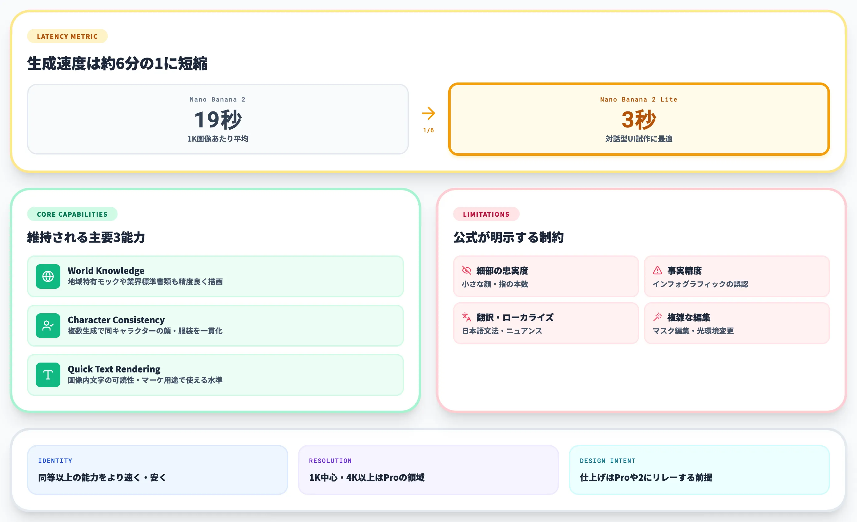 Nano Banana 2 Liteの性能と技術特性