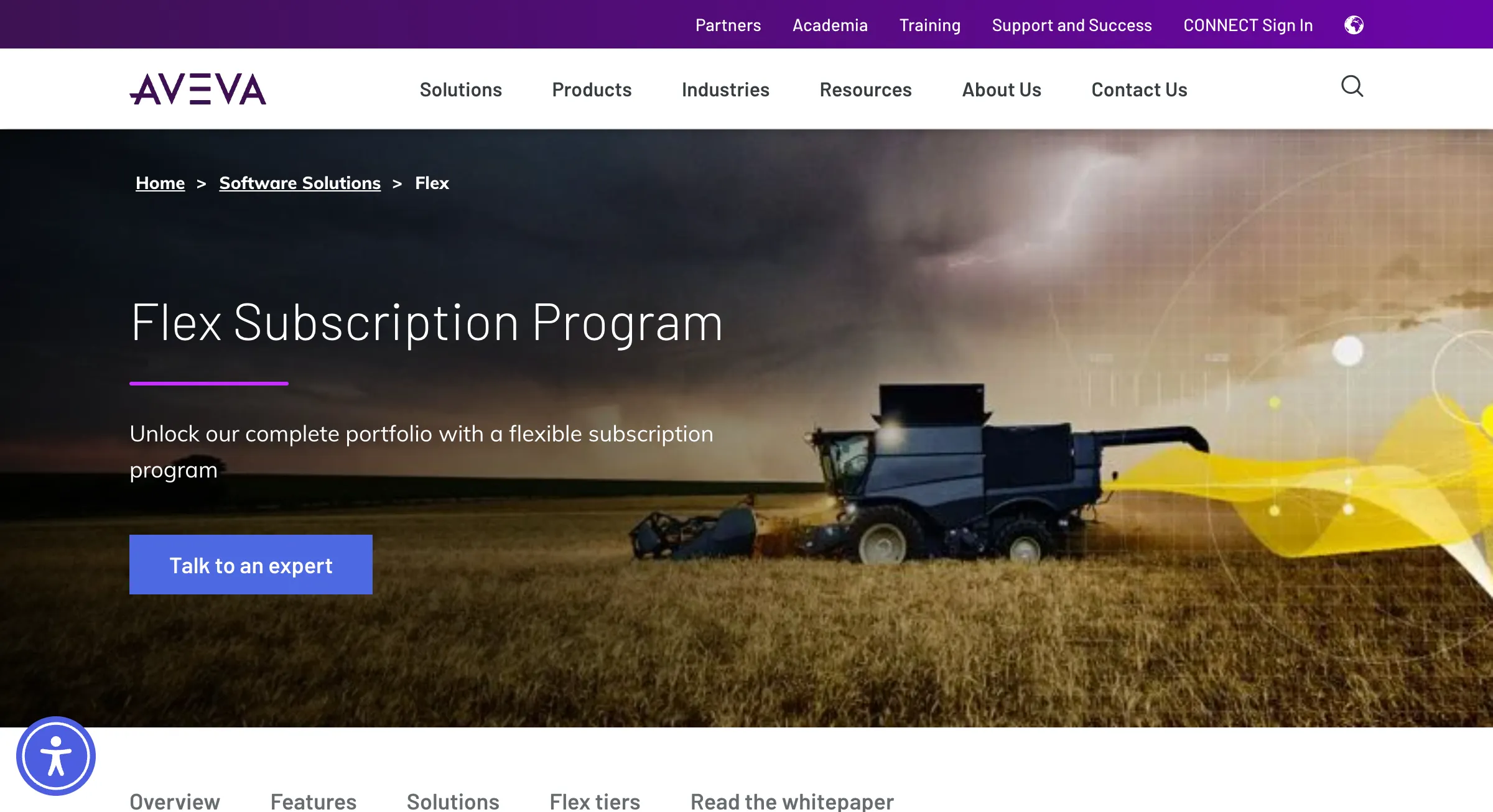 AVEVA Flex Subscription Program公式ページ