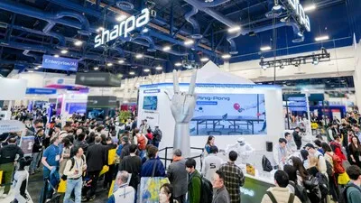 CES 2026 Sharpaブース会場