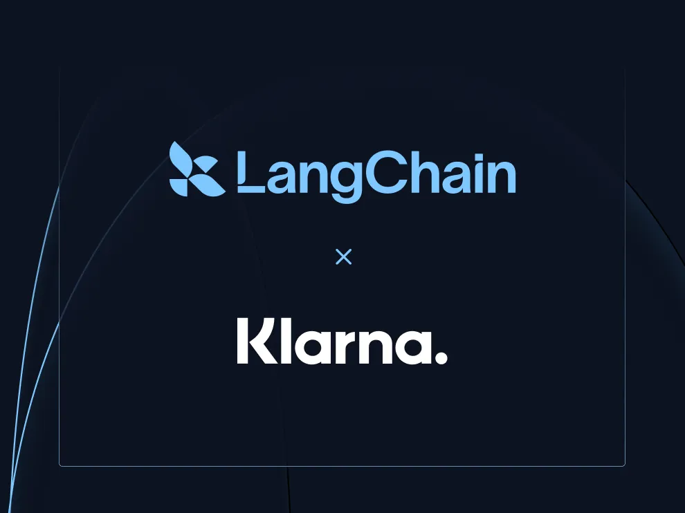 Klarna × LangChain 導入事例のヒーロー画像