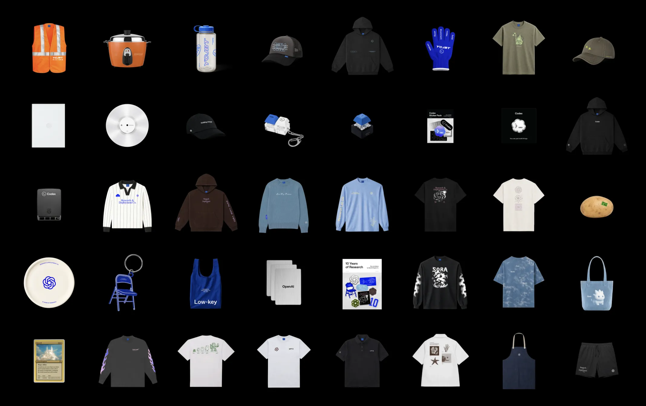 Supply Co.のアーカイブページ商品グリッド