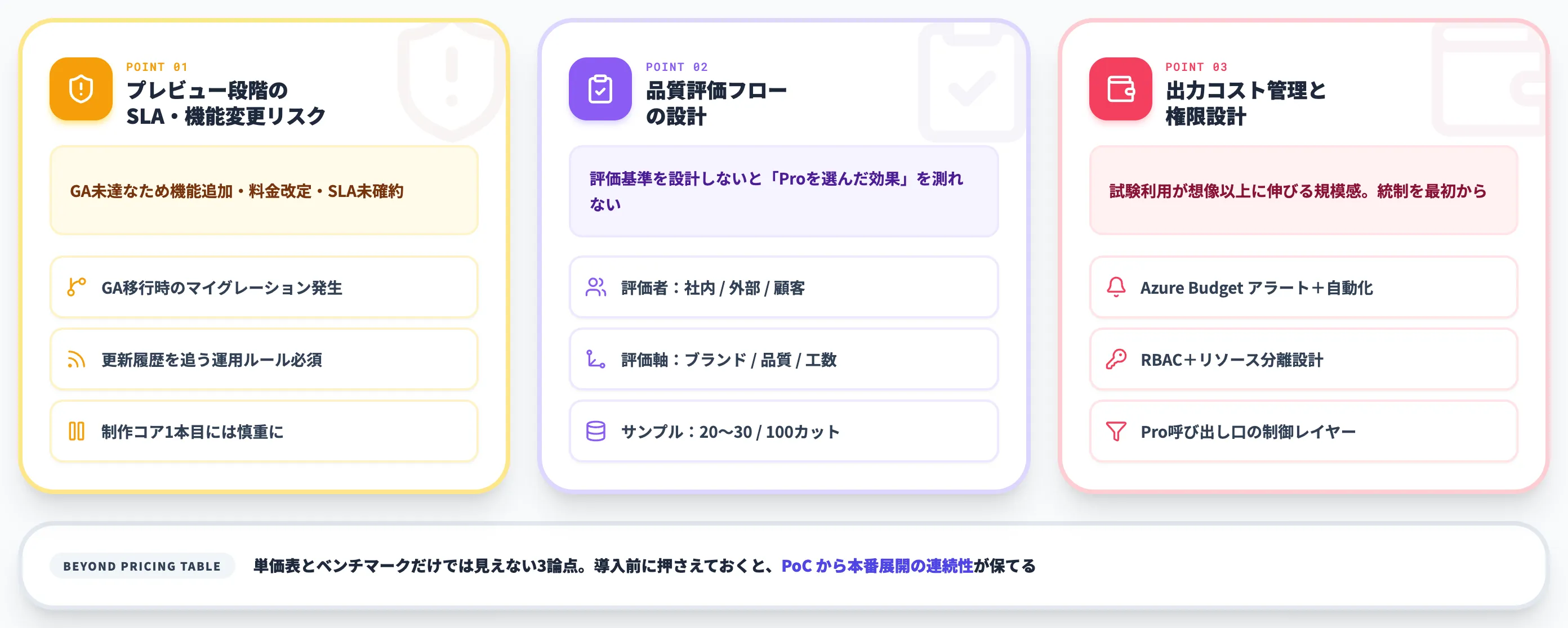 MAI-Image-2.5-Pro導入判断で見落としがちな3つの論点