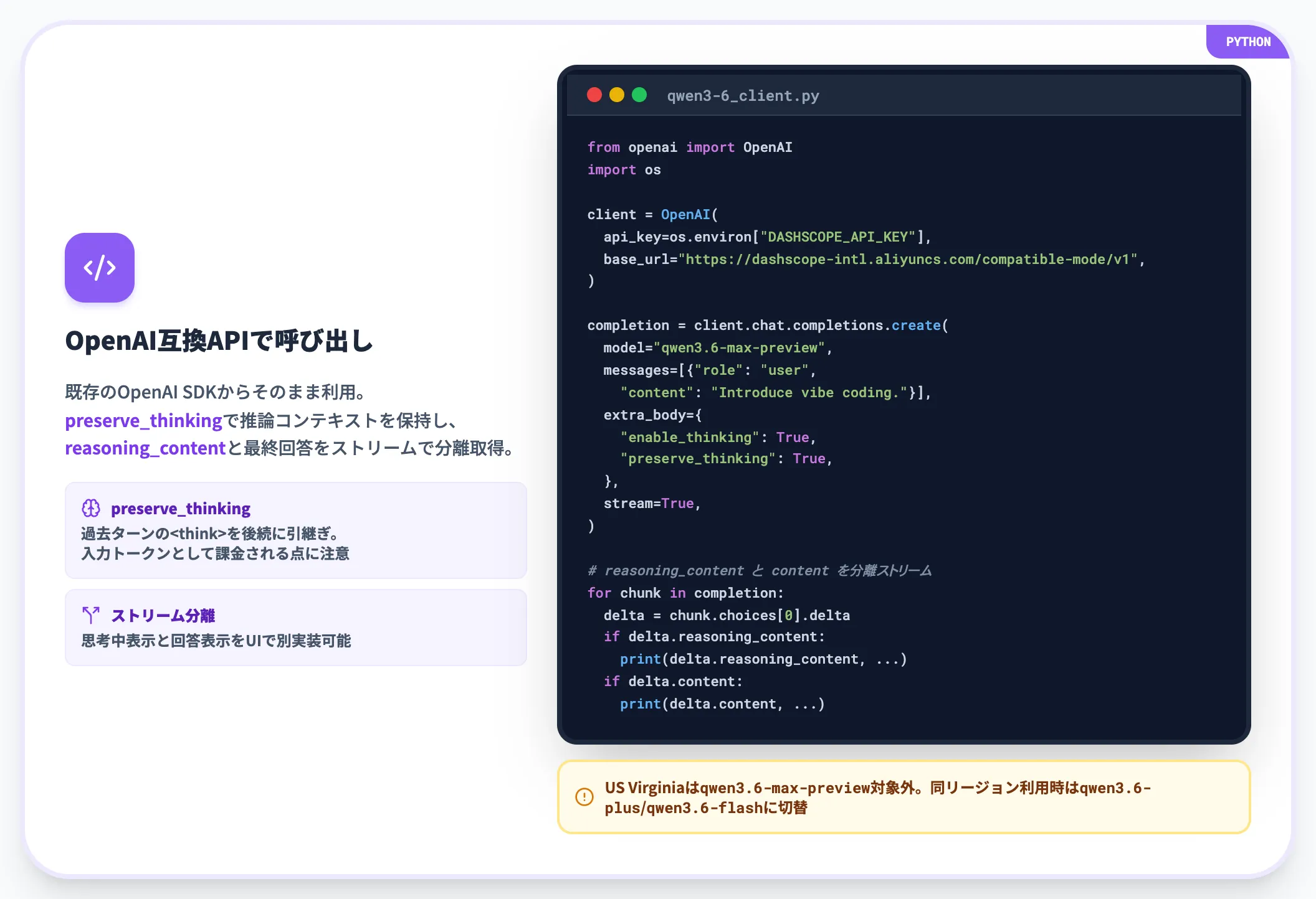 Alibaba Cloud Model Studio APIで呼び出す