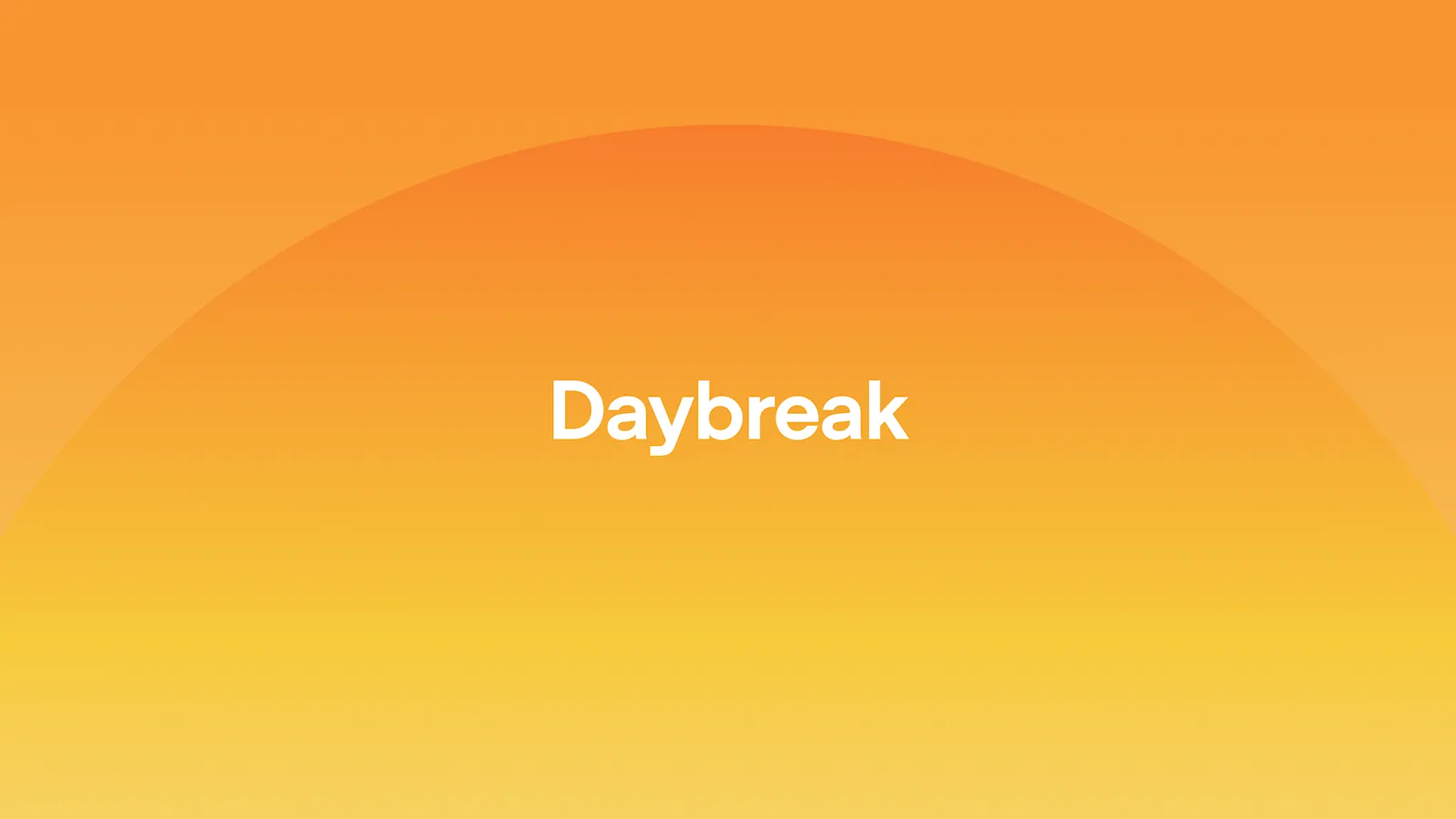 Daybreak キービジュアル