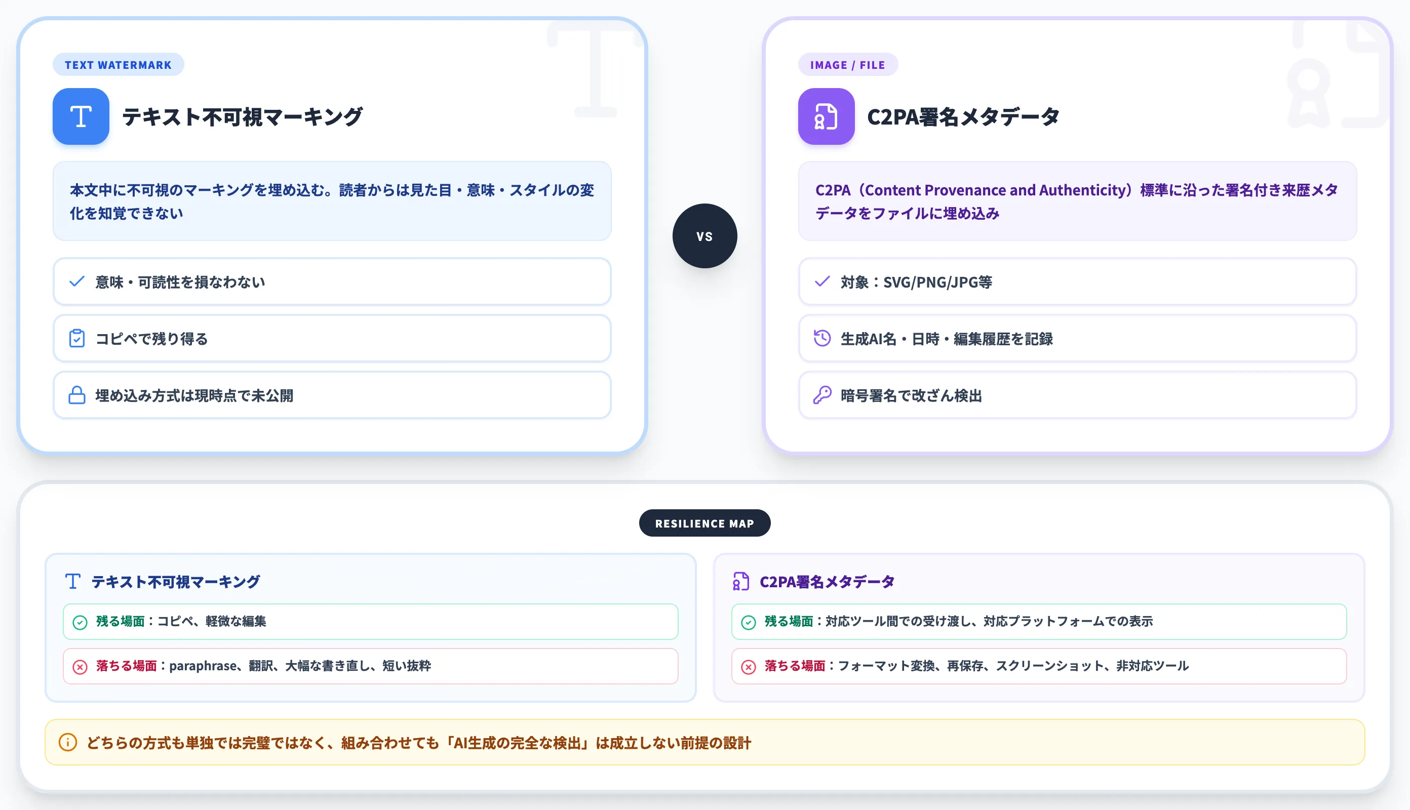 AIウォーターマークの技術的な仕組み