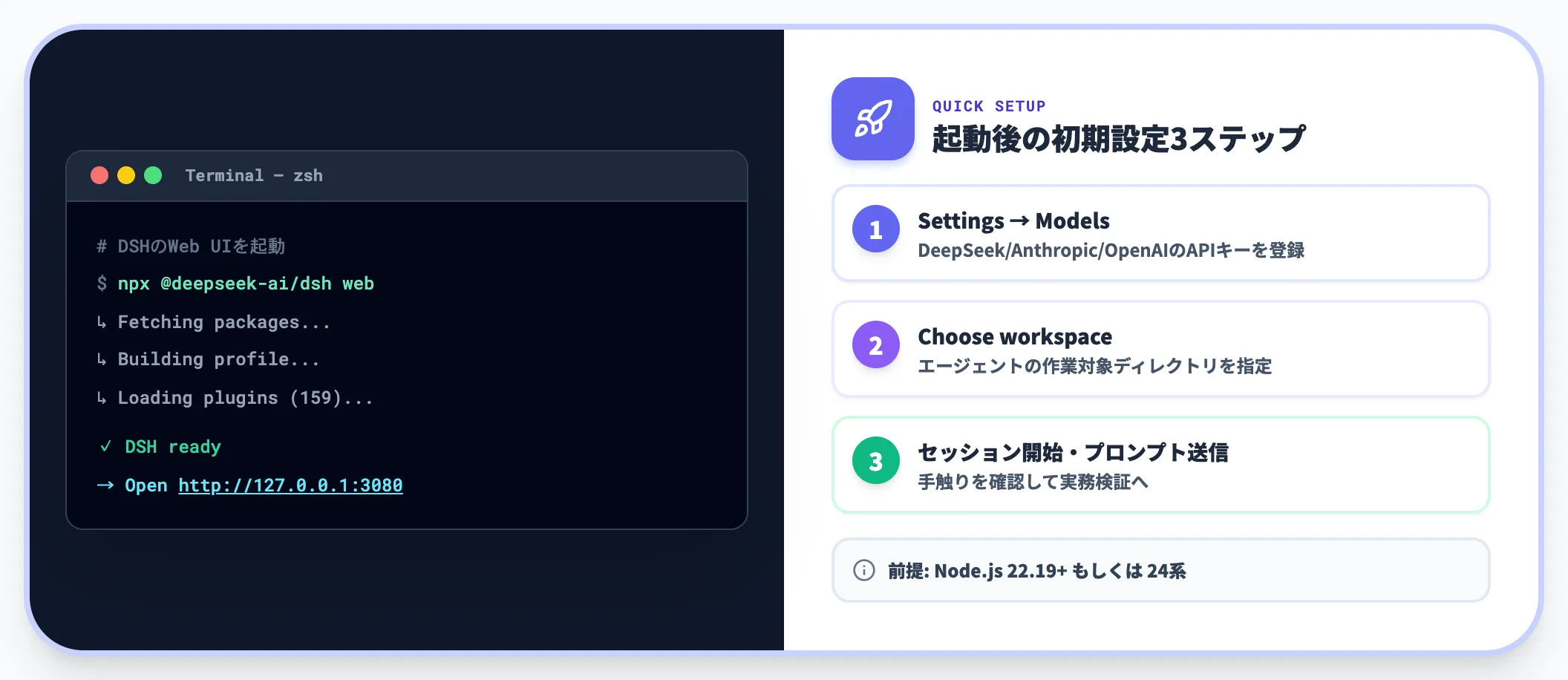 npxでWeb UIを起動する