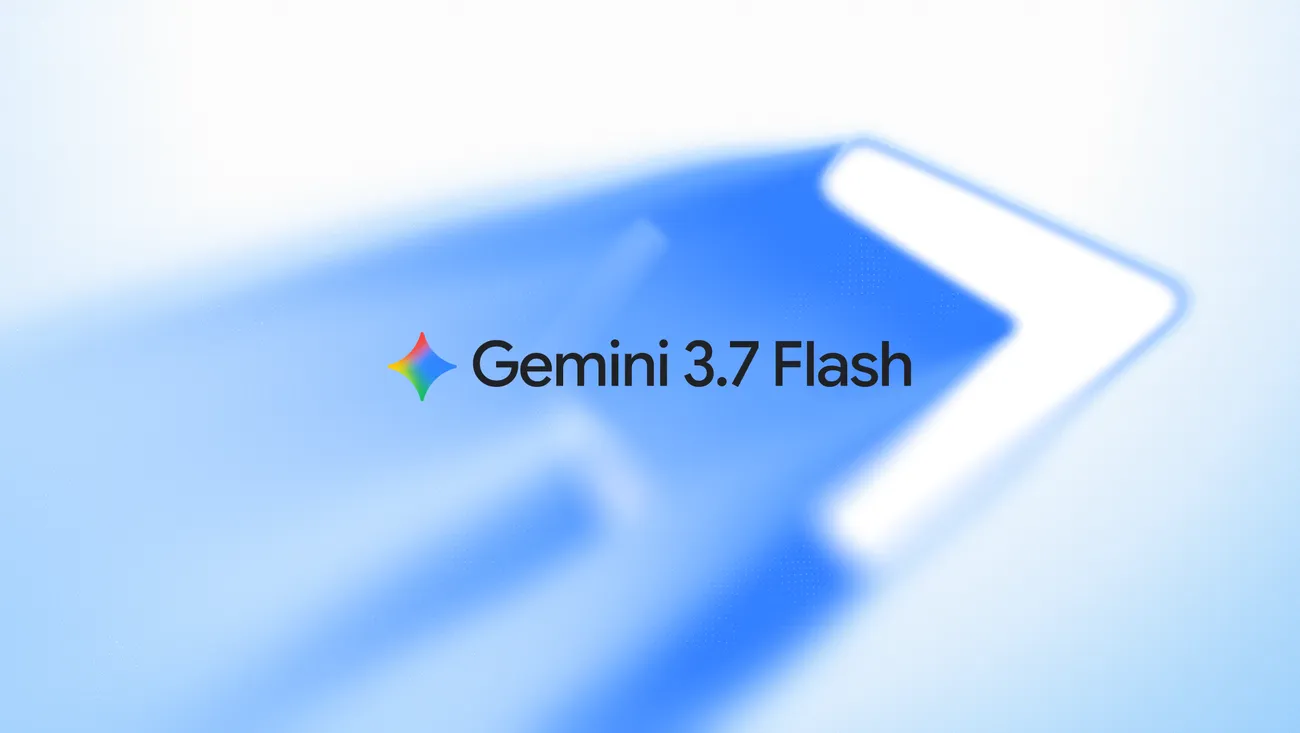 Gemini 3.7 Flash 公式発表画像
