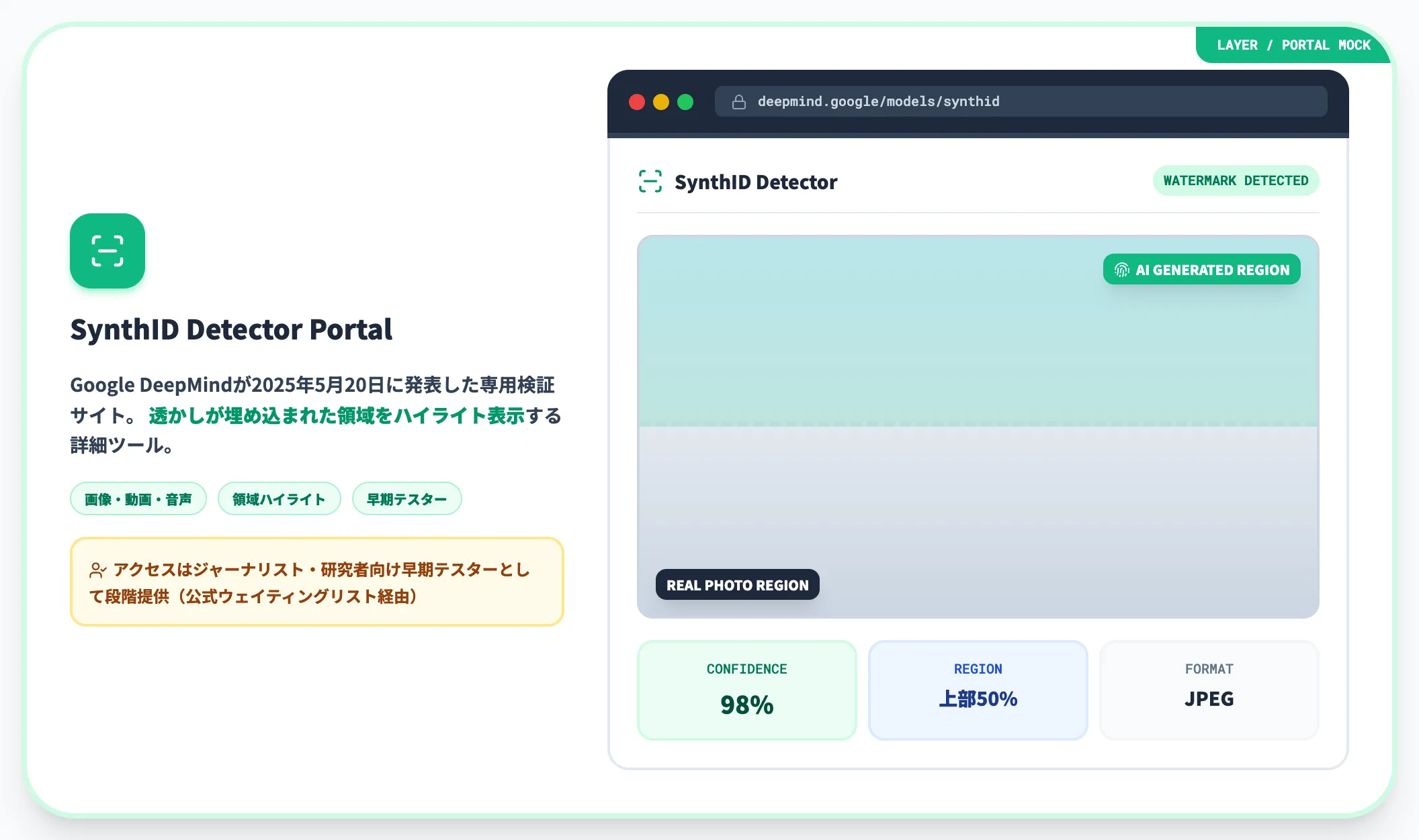 SynthID Detector Portal