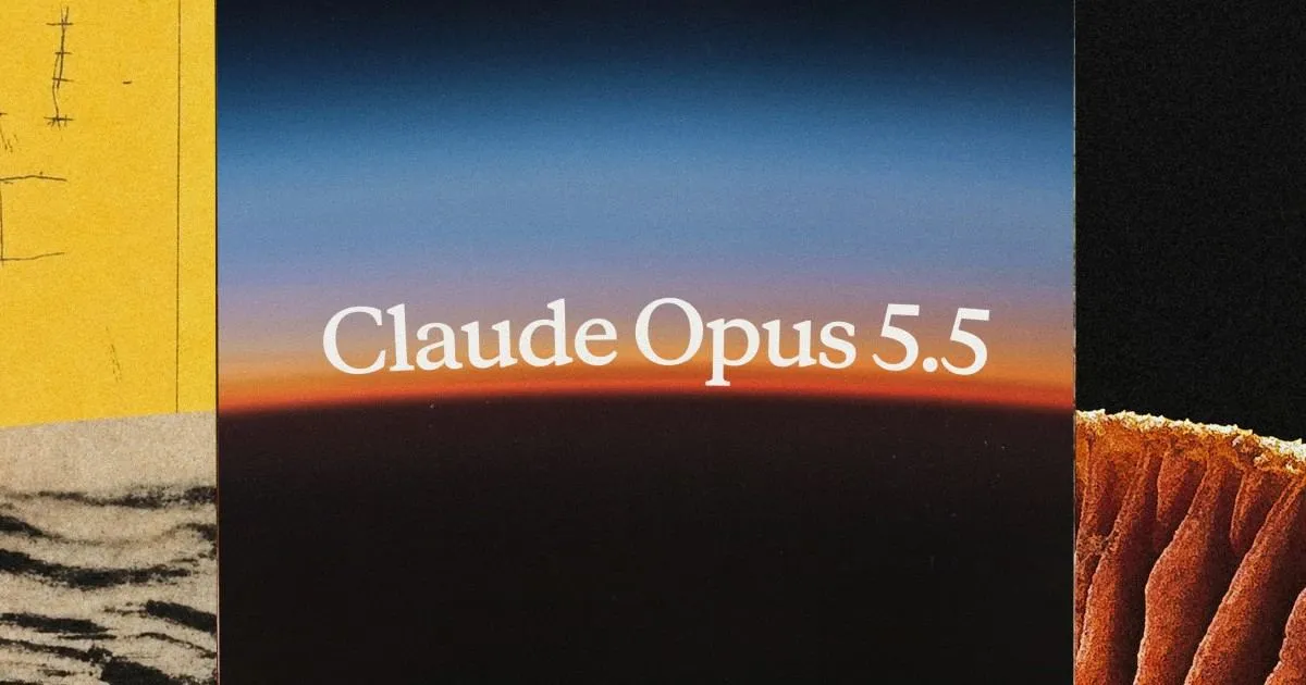 Claude Opus 5.5 公式ヒーロー
