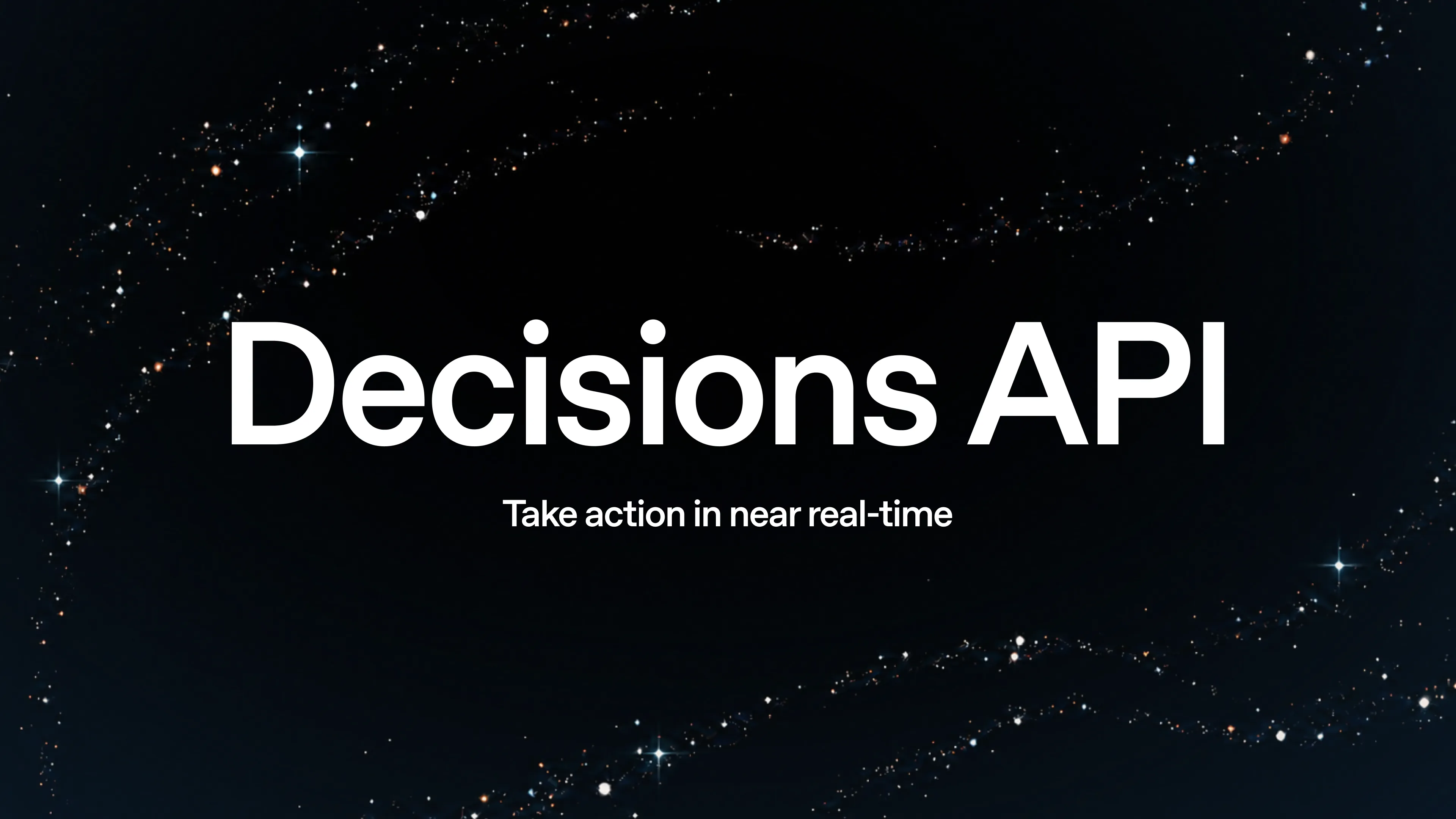 Decisions APIキービジュアル