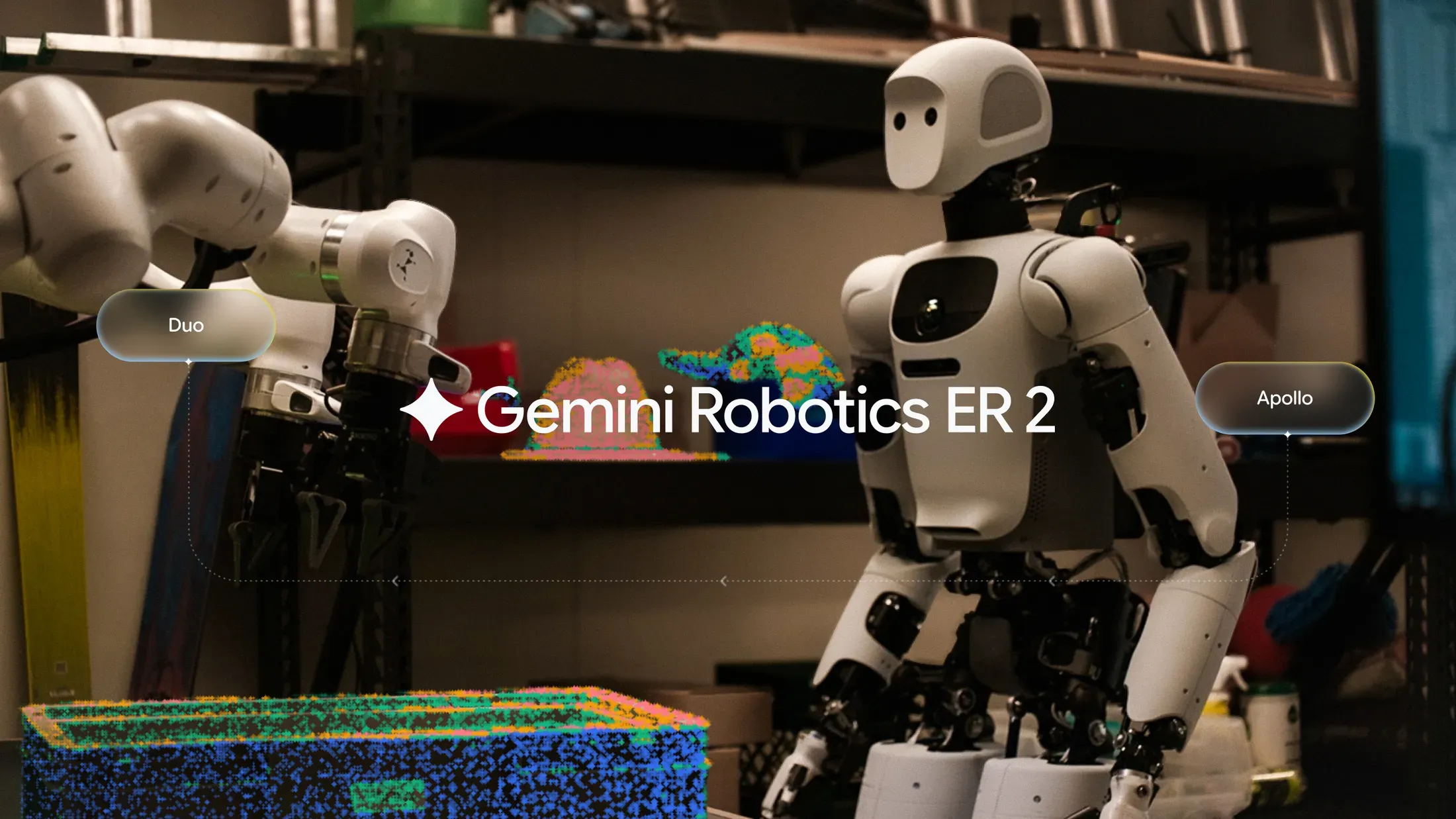 Gemini Robotics ER 2の公式キービジュアル