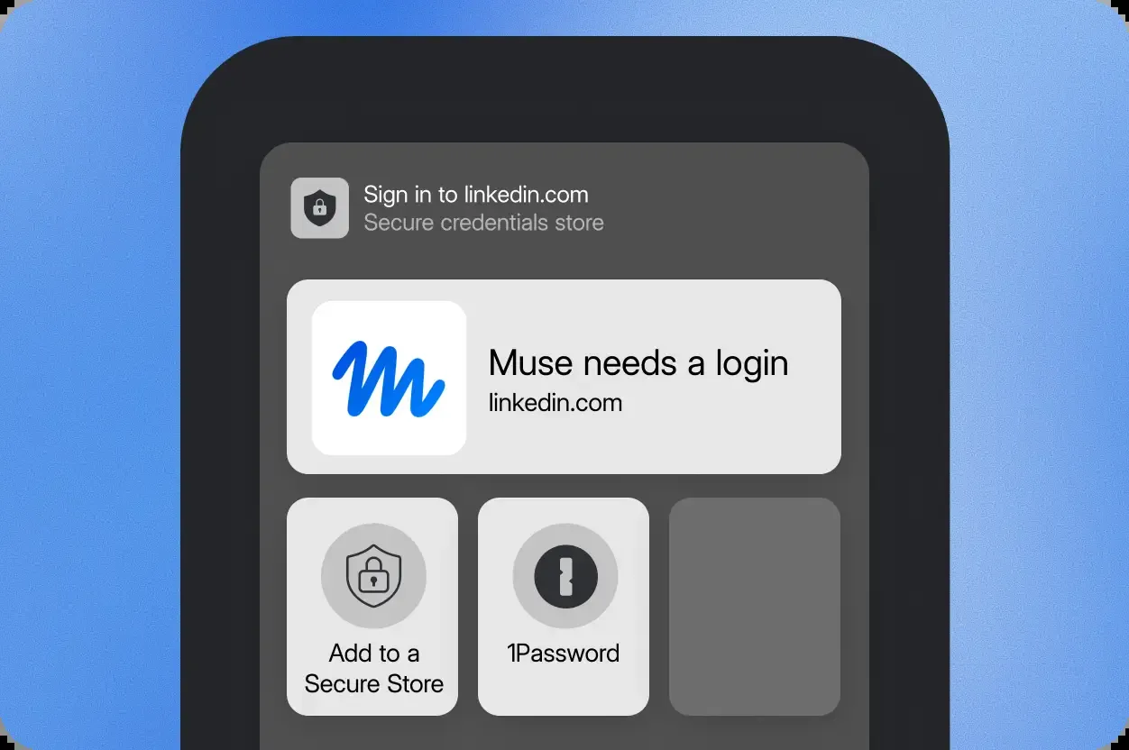 1Password for Agents エージェントがログインを要求する画面