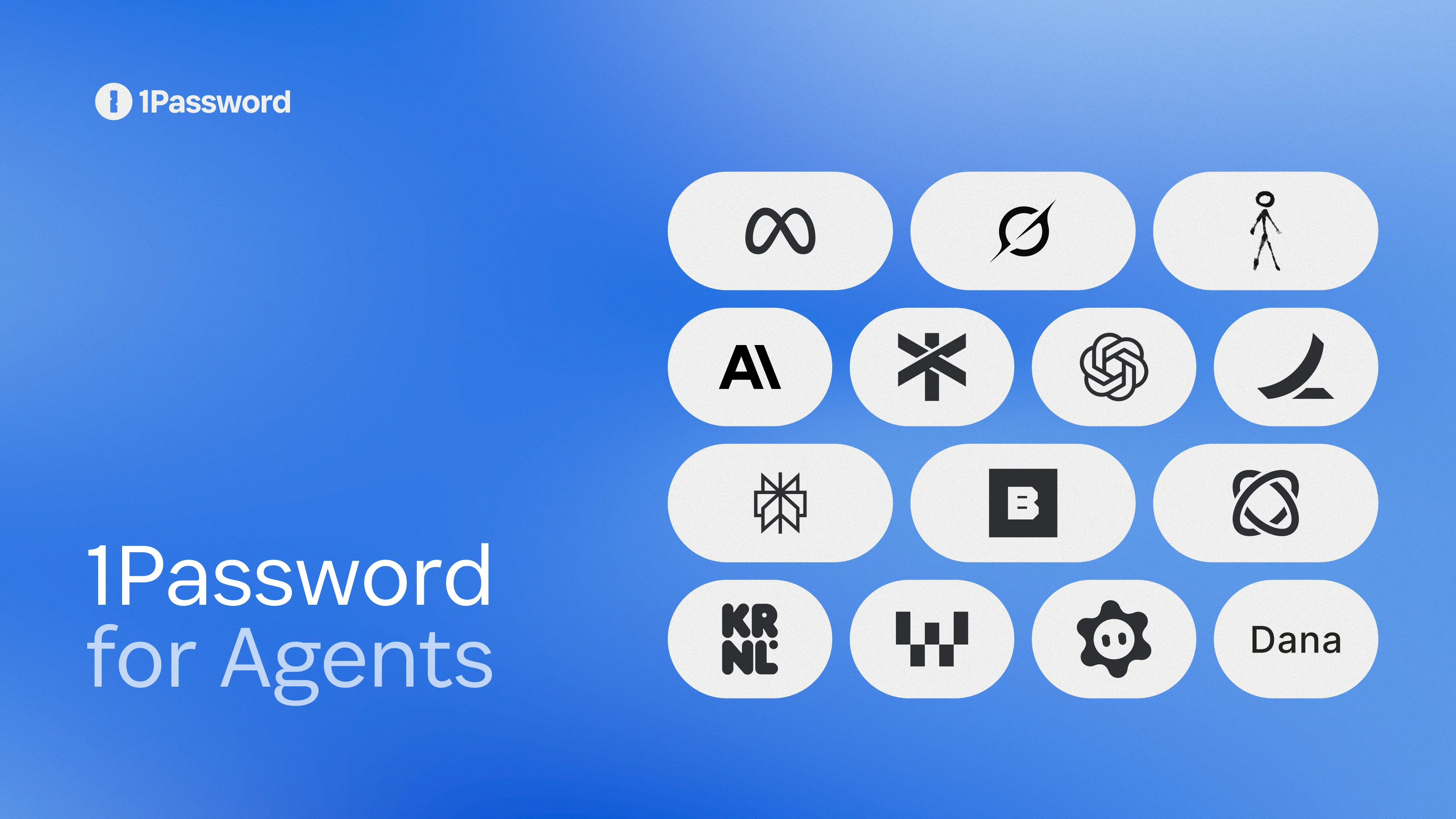 1Password for Agents 公式ヒーロー