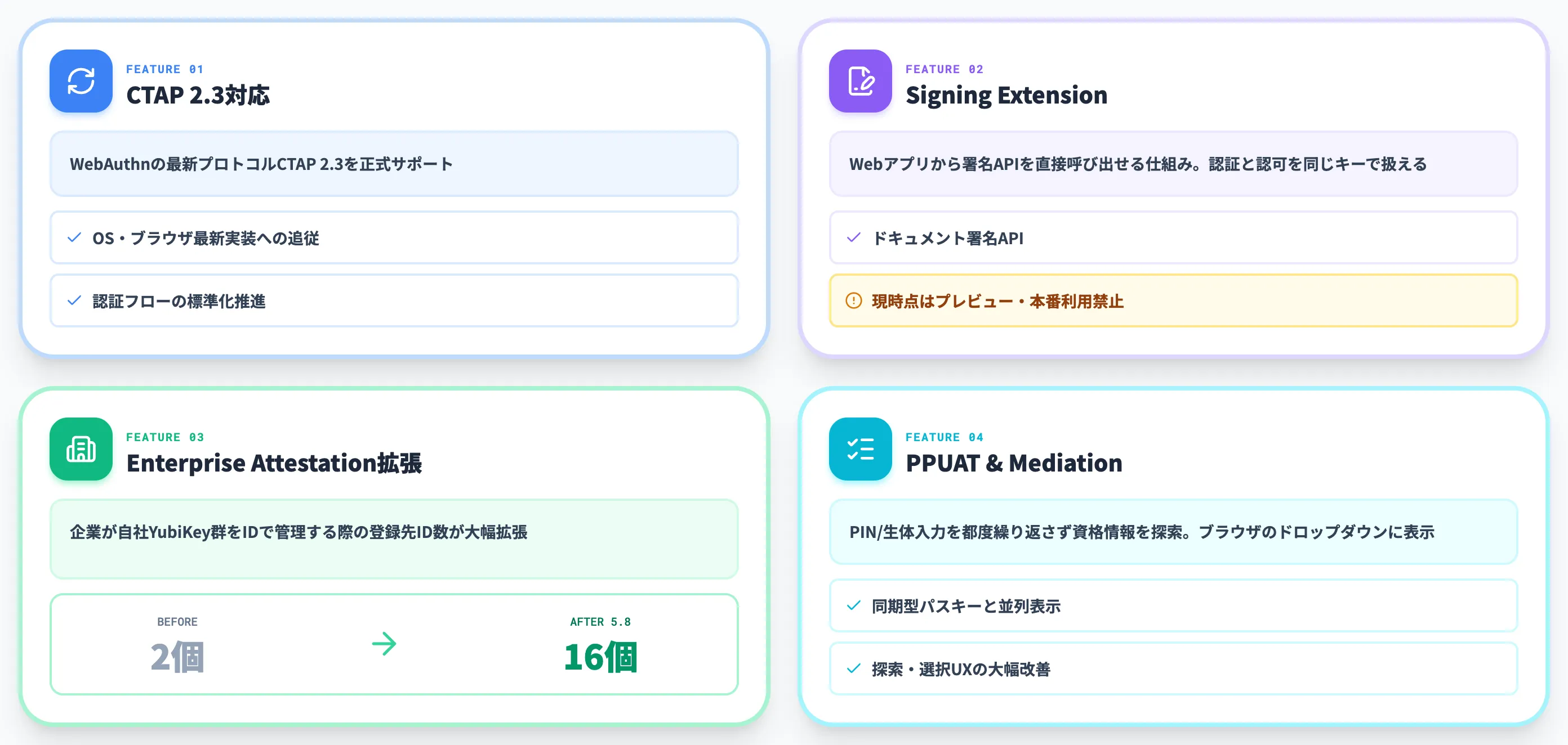 2026年7月GAで加わった主な新機能