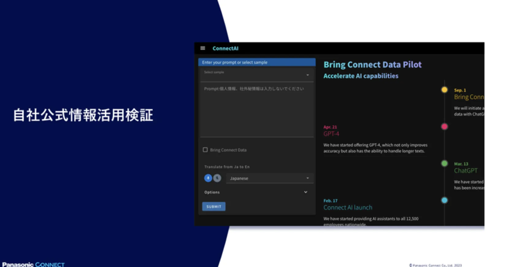 panasonic chatgpt活用事例