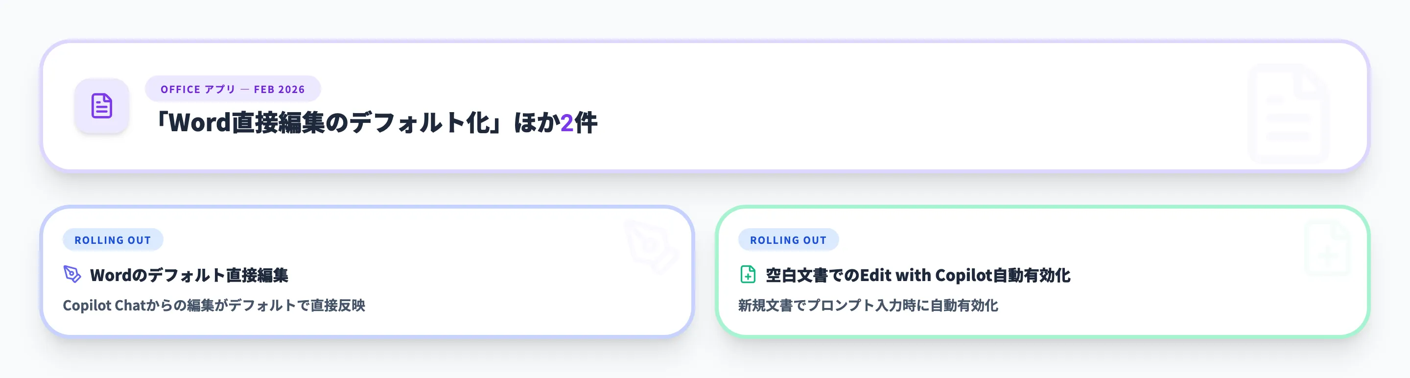 Office アプリ 2026年2月