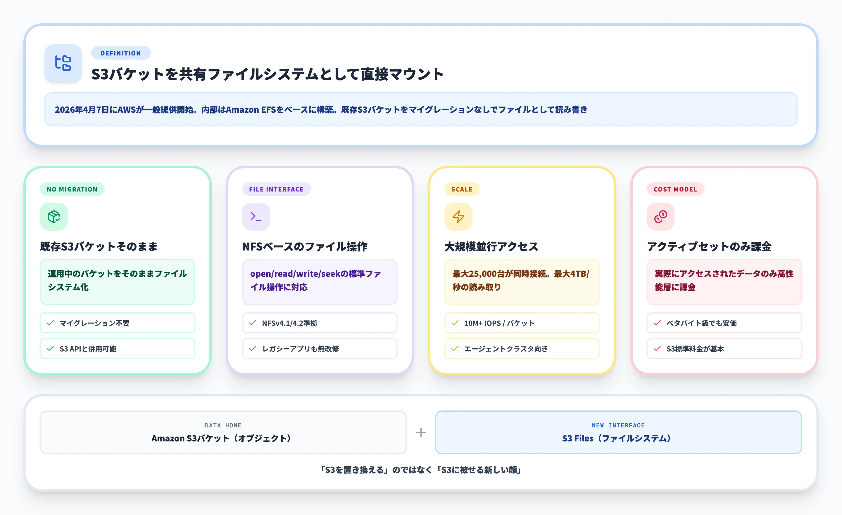 Amazon S3 Filesとは