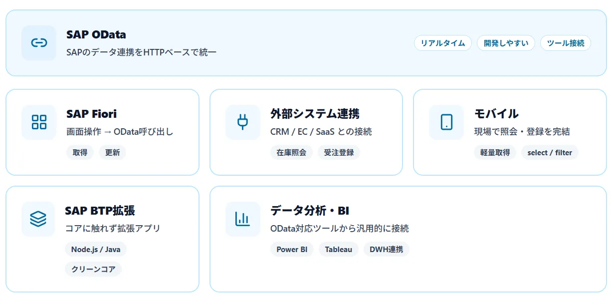 主な領域とシーン
