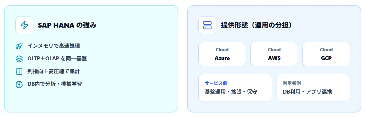 SAP HANA Cloudとは