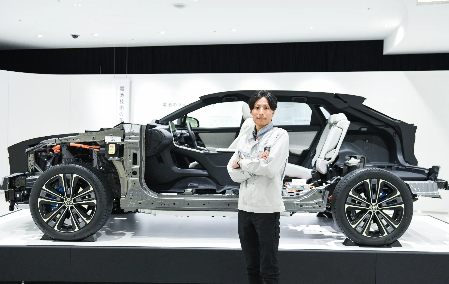 O-Beyaシステムを使うトヨタの燃費性能専門エンジニア
