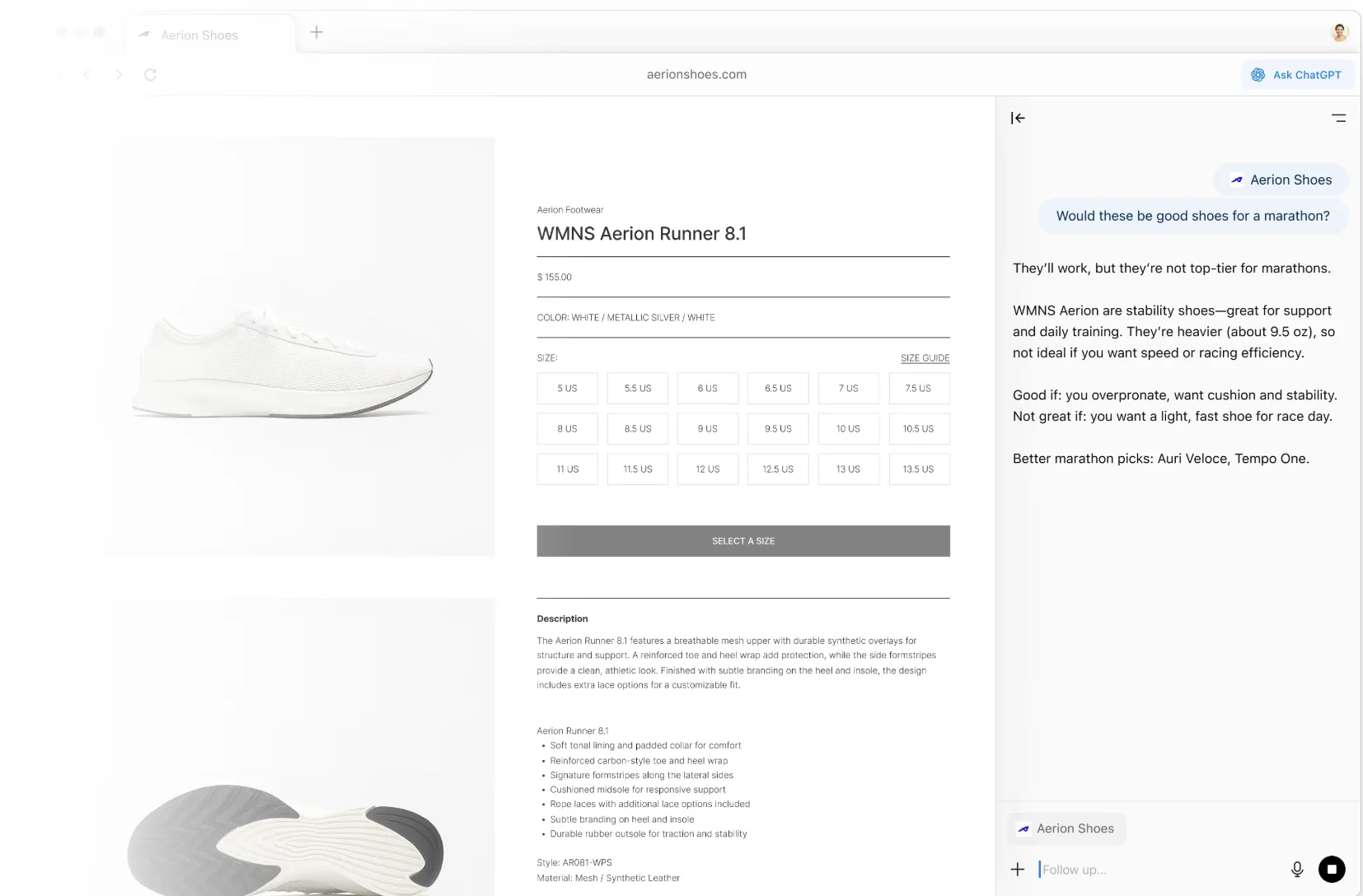 サイドチャット機能