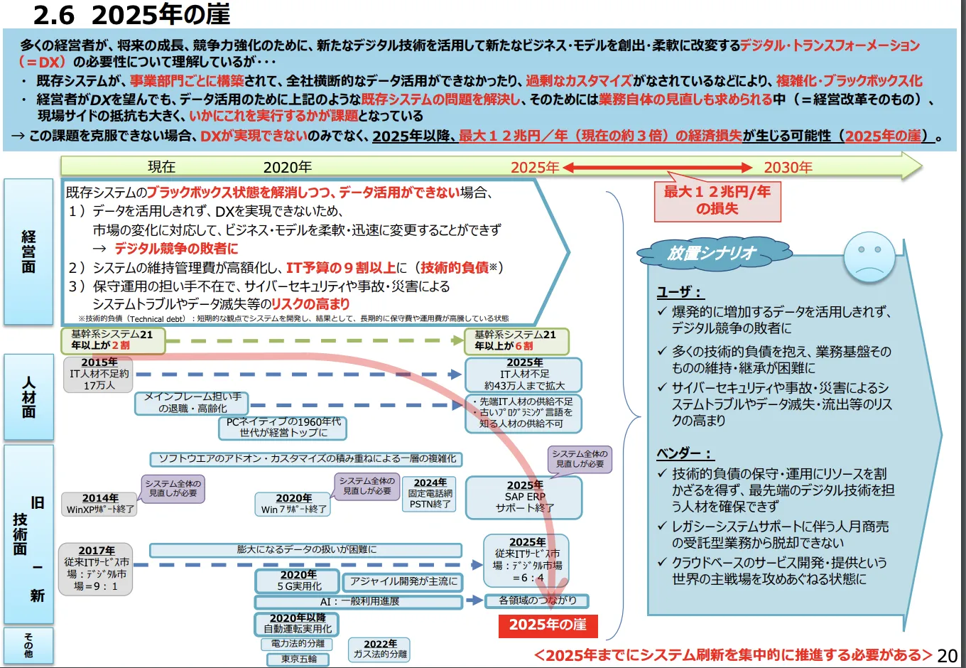 2025年の壁について