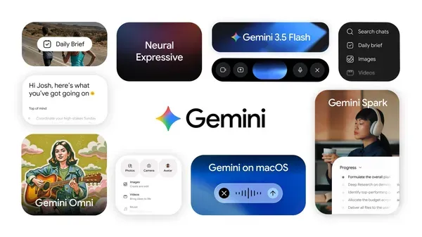 Google I/O 2026で発表されたGemini Sparkのキービジュアル
